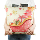 45*45cm capa de almofada de natal fronha feliz natal decoração fronhas para casa ornamento de natal ano novo 2025